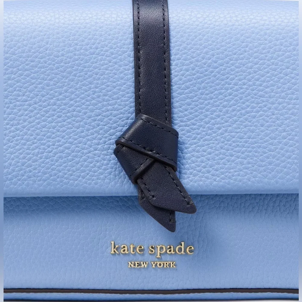 Kate Spade-Knott Colorblocked Flap Chain Crossbody w/ Dust Bag